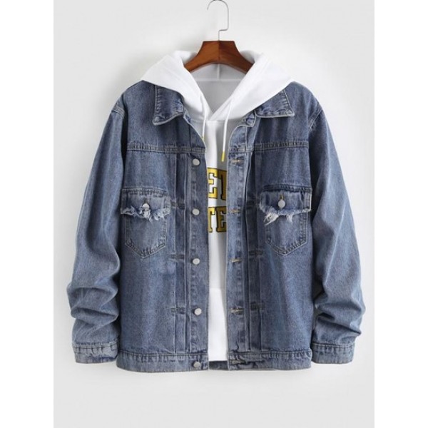 Pocket Patch Denim Jacket