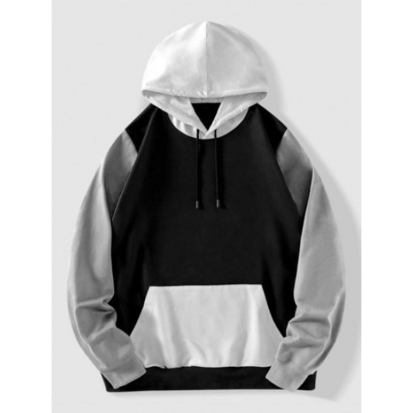 Colorblock Pocket Hoodie