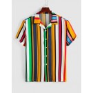 Colorful Rainbow Pattern Jacqu...