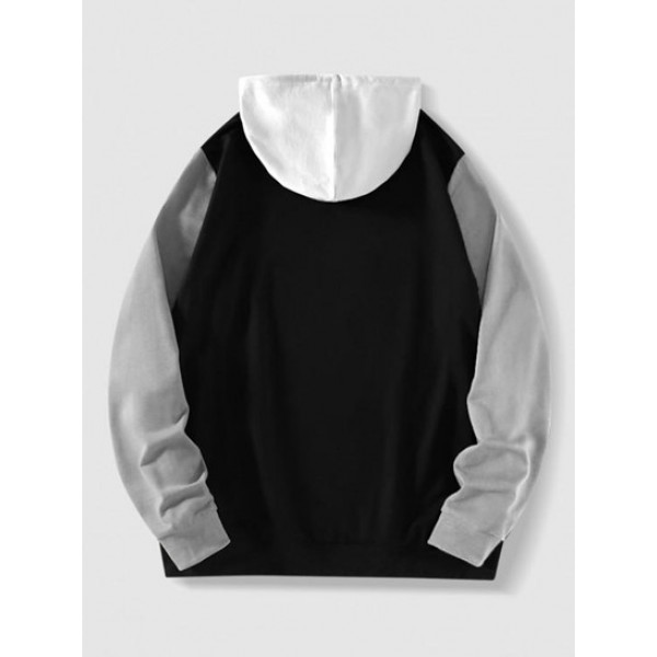 Colorblock Pocket Hoodie