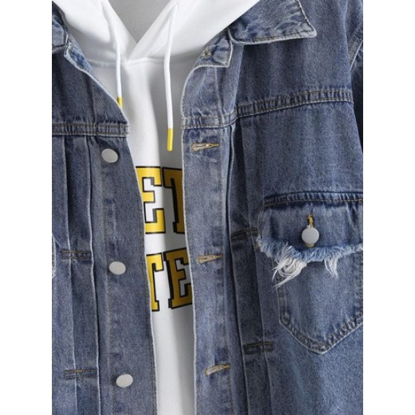 Pocket Patch Denim Jacket