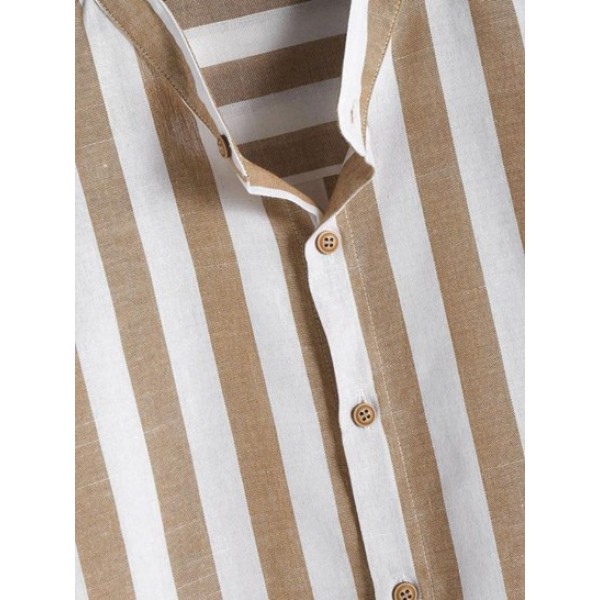 Vertical Striped Shirt